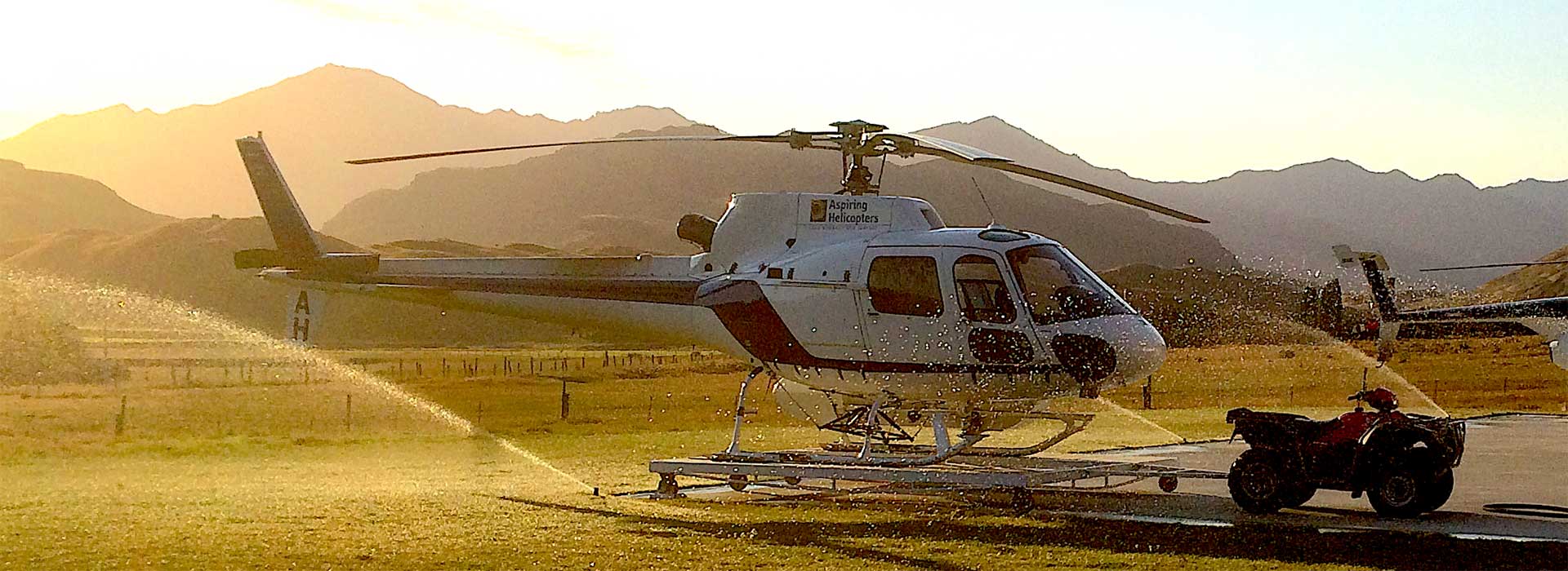 Morning breaks after a Frost Fighting Mission