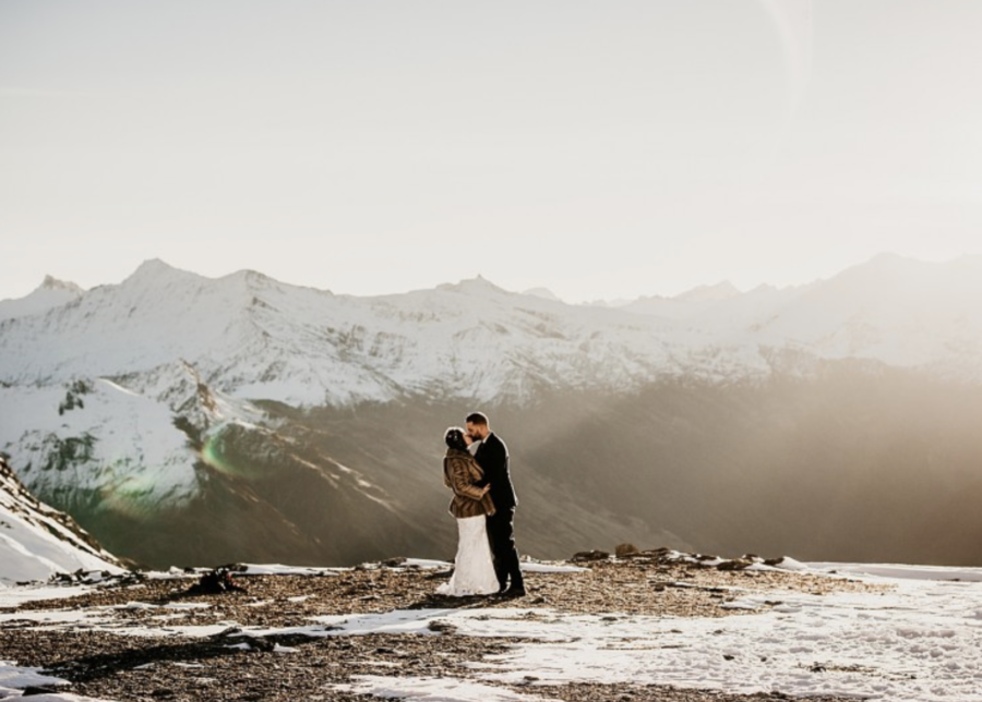 Fog Peak Wanaka Heli Wedding